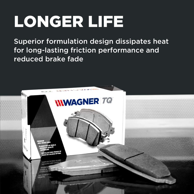 Wagner Brake ThermoQuiet QC1847 Ceramic Disc Brake Pad Set - Image 5